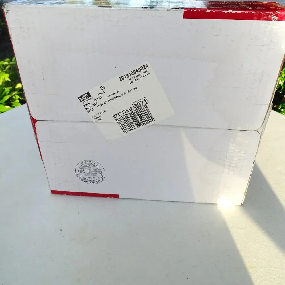 BP175 LG Wired Streaming Blu-ray/DVD Player Factory Sealed!
